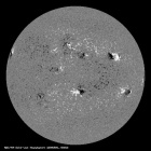 Latest SDO/HMI Magnetogram image of the Sun