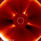 Latest LASCO C2 image of the Sun
