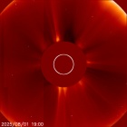 Latest LASCO C2 image of the Sun