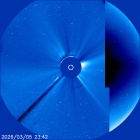 Latest LASCO C3 image of the Sun