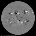 Latest SDO/HMI Magnetogram image of the Sun