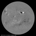 Latest SDO/HMI Magnetogram image of the Sun