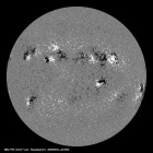 Latest SDO/HMI Magnetogram image of the Sun